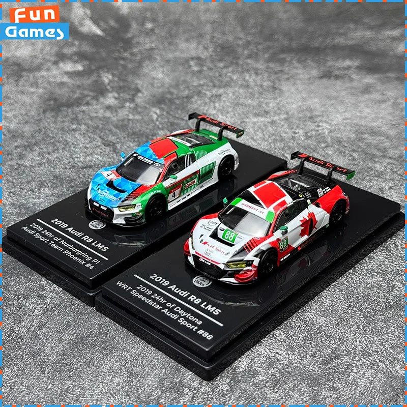 Модель автомобиля из сплава 1/64 PARA Audi R8 LMS 2019 EVO II 2024 GTWC Suzuka, статическая модель автомобиля, украшение для комнаты, детская игрушка в подарок
Модель автомобиля из сплава 1/64 PARA Audi R8 LMS 2019 EVO II 2024 GTWC Suzuka, статическая модель автомобиля, украшение для комнаты, детская игрушка в подарок