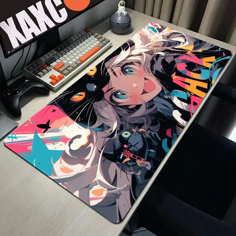 Girls and Cat Xxl Mouse Pad 900x400Kawaii Anime Gir Desk Mat Pc Gamer Gaming Accessories Computer Offices Mousepad Keyboar
Girls and Cat Xxl Mouse Pad 900x400Kawaii Anime Gir Desk Mat Pc Gamer Gaming Accessories Computer Offices Mousepad Keyboar