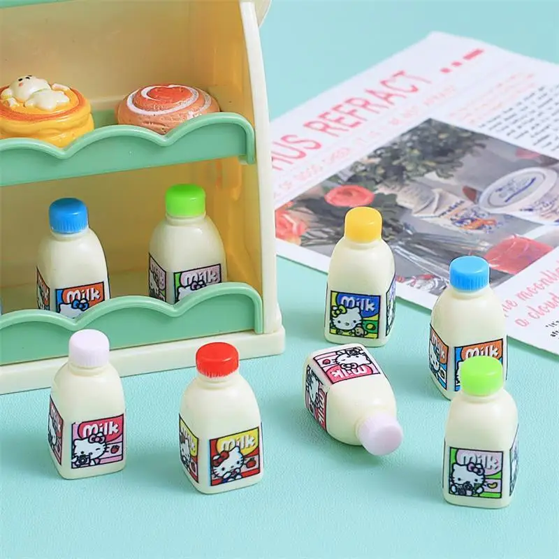 10PCS Cute Sanrio Dollhouse Miniature Toy Hello Kitty Milk Bottle Model Decor Kids Play Toy Micro Landscape Store Ornaments Gift
10PCS Cute Sanrio Dollhouse Miniature Toy Hello Kitty Milk Bottle Model Decor Kids Play Toy Micro Landscape Store Ornaments Gift