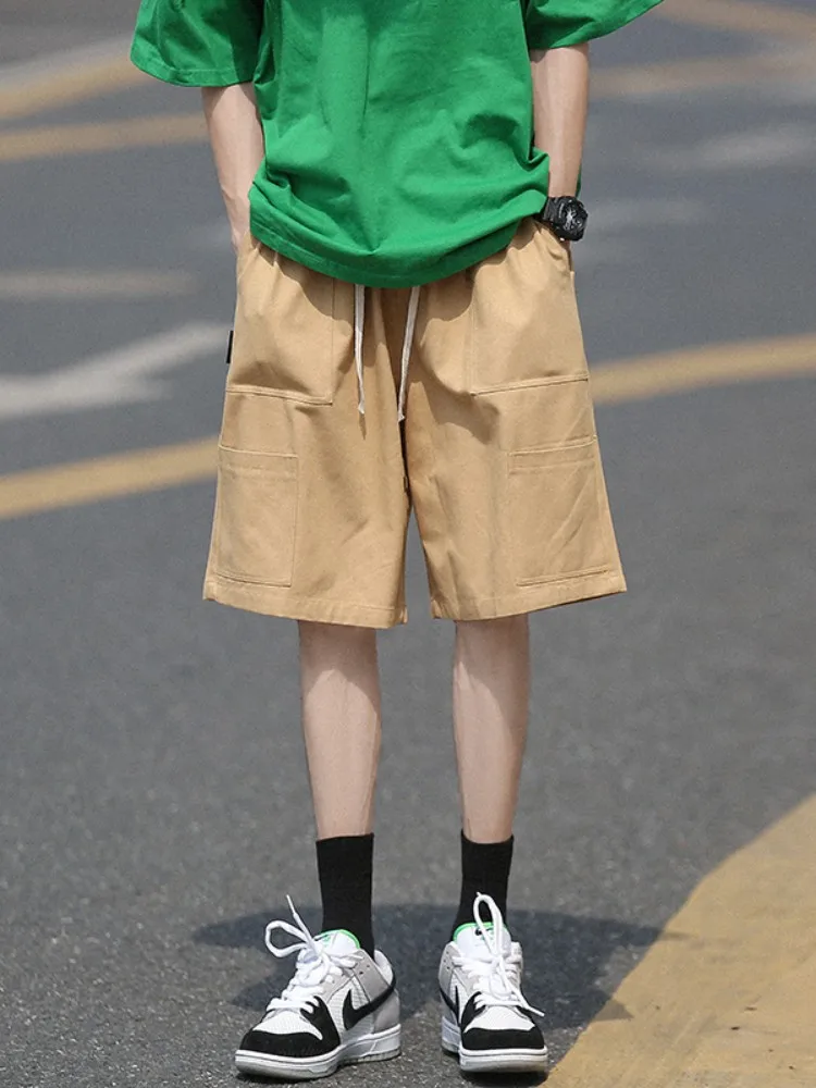 Мужские повседневные брюки из хлопка цвета хаки, свободного кроя, летние, тонкие, дышащие, со средней талией, прямые, винтажные, в стиле шортов
Мужские повседневные брюки из хлопка цвета хаки, свободного кроя, летние, тонкие, дышащие, со средней талией, прямые, винтажные, в стиле шортов