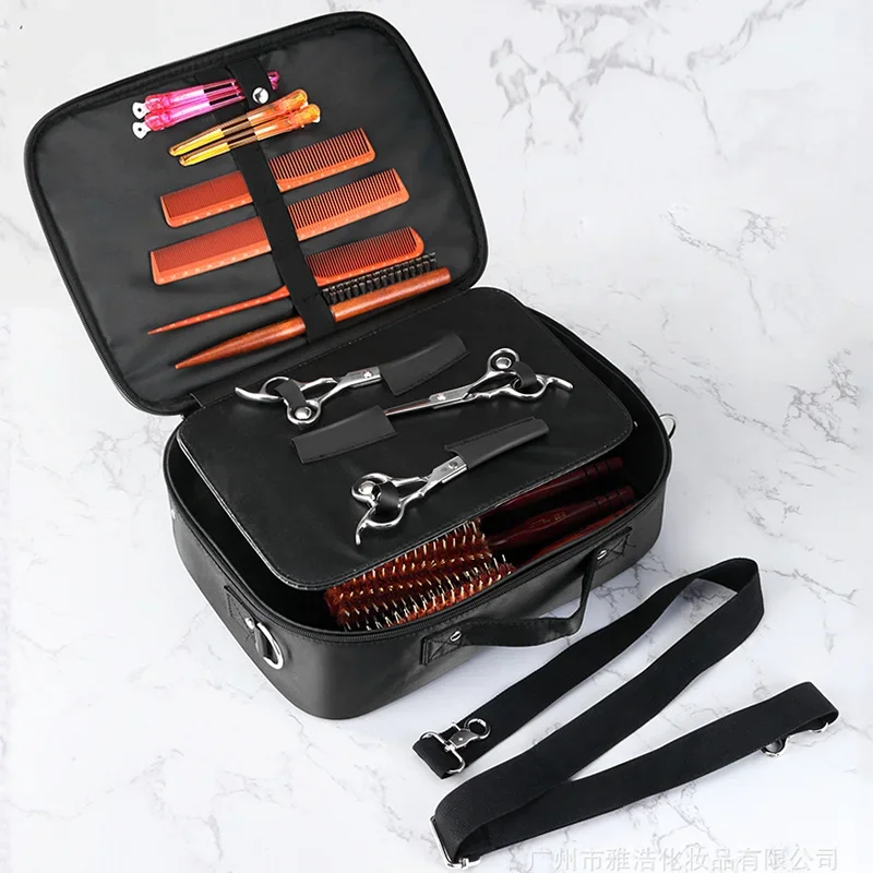 Сумка для парикмахерских инструментов, большая вместительная сумка для хранения парикмахерских инструментов, многофункциональная сумка для ножниц, коробка для инструментов для парикмахерских
Сумка для парикмахерских инструментов, большая вместительная сумка для хранения парикмахерских инструментов, многофункциональная сумка для ножниц, коробка для инструментов для парикмахерских
