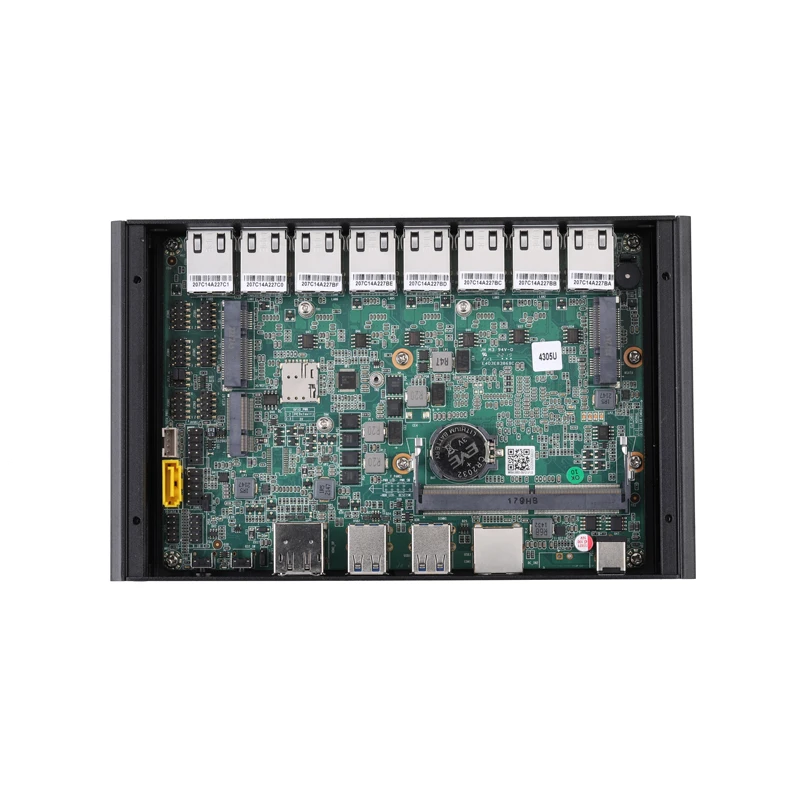 Qotom Q30900GE Fanless PC 8x Int el 2.5G LAN 10th Gen Core I7 I5 I3 SIM Slot 4G LTE AES-NI Soft Router Firewall Computer
Qotom Q30900GE Fanless PC 8x Int el 2.5G LAN 10th Gen Core I7 I5 I3 SIM Slot 4G LTE AES-NI Soft Router Firewall Computer