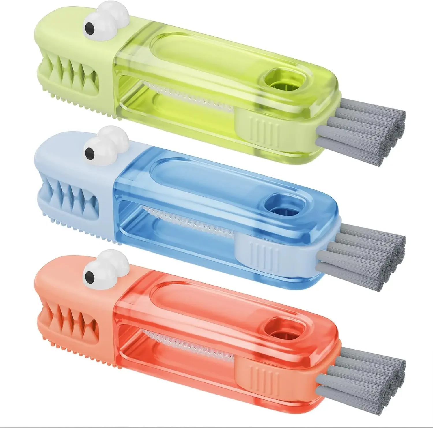Multifunctional Cup Lid & Bottle Cleaning Brush Set, Silicone Gap Cleaner for Kitchen Use (Multicolored)
Multifunctional Cup Lid & Bottle Cleaning Brush Set, Silicone Gap Cleaner for Kitchen Use (Multicolored)