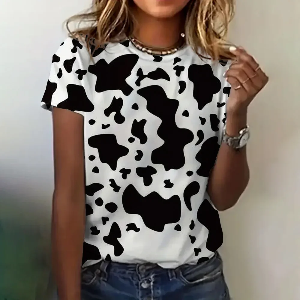 Women's T-Shirts Summer Fashion Leopard 3D Print Women New Casual Short Sleeve T Shirt O-Neck Tees Harajuku Tops Female Clothing
Women's T-Shirts Summer Fashion Leopard 3D Print Women New Casual Short Sleeve T Shirt O-Neck Tees Harajuku Tops Female Clothing