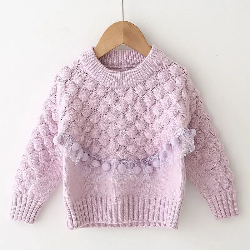 Girls' sweater autumn and winter thick western-style children's knitted sweater pullover baby sweater 1-7 years old princess
Girls' sweater autumn and winter thick western-style children's knitted sweater pullover baby sweater 1-7 years old princess
