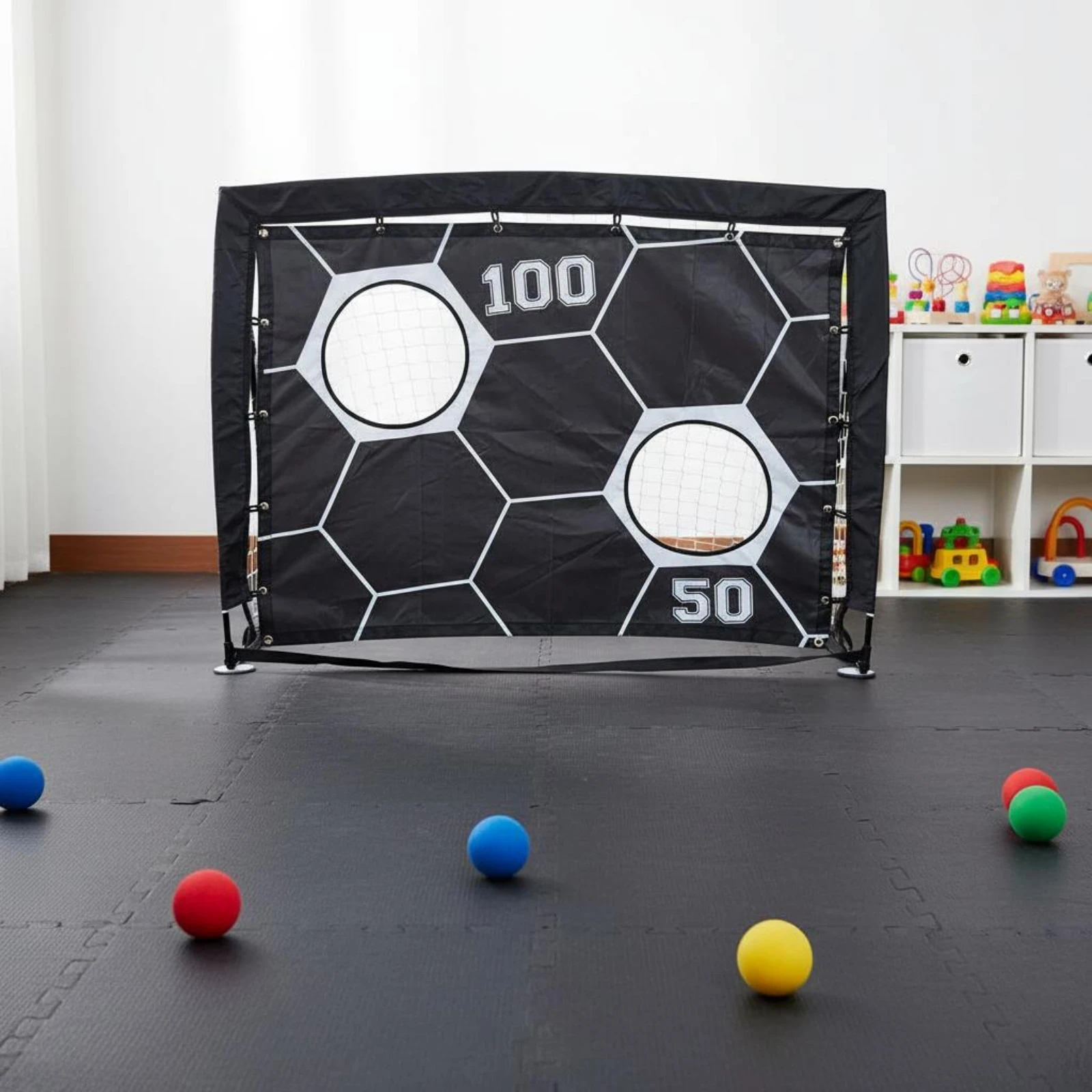 Foldable Soccer Net Lightweight Kids Soccer Target Goal Portable Instant-Open Goal Easy Setup Sports Gear for Indoor
Foldable Soccer Net Lightweight Kids Soccer Target Goal Portable Instant-Open Goal Easy Setup Sports Gear for Indoor