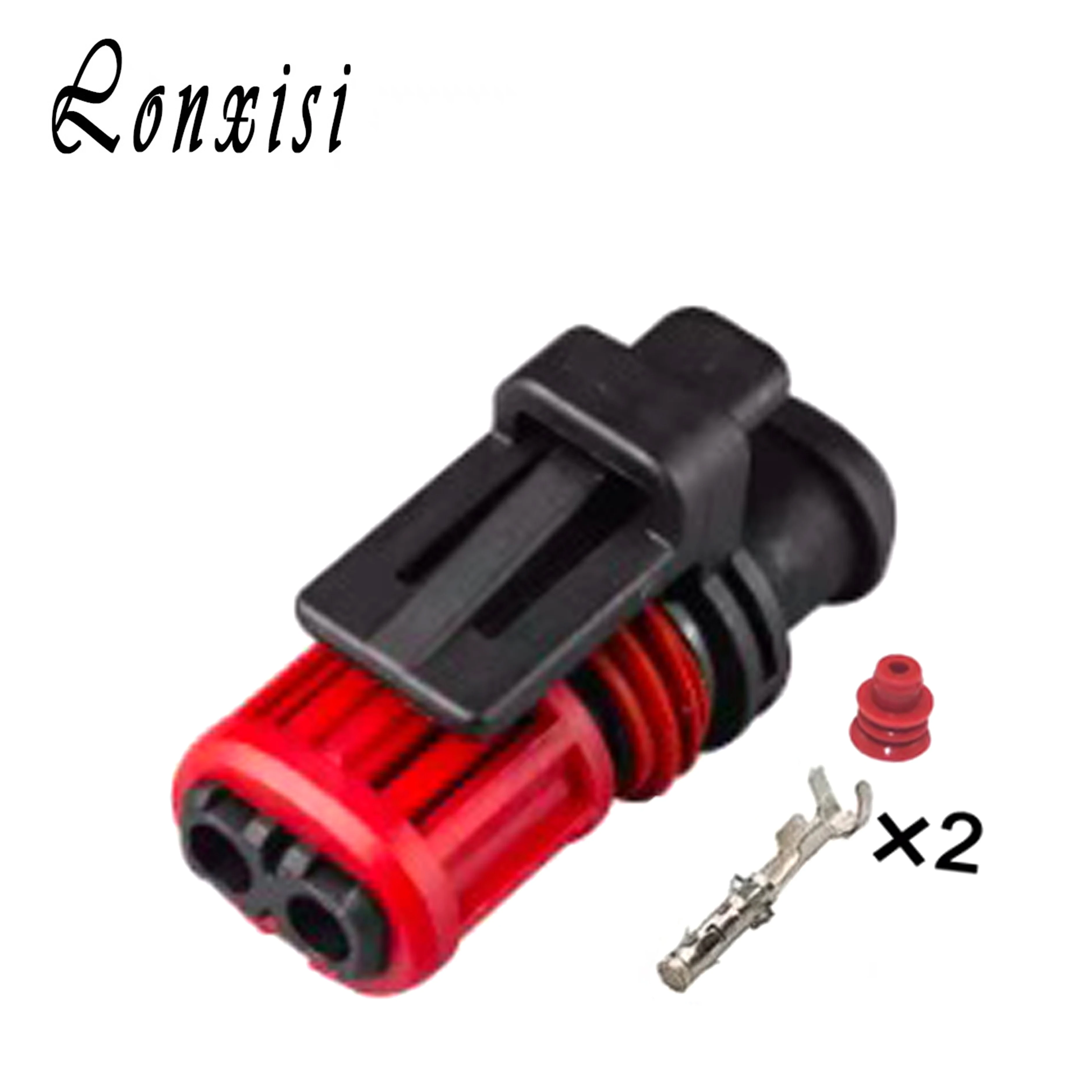 1/5/10/20 Sets 2 Pin Tyco 1337245-3 Electrical Waterproof Black Connectors For Volvo Excavator EC210 EC360 EC480 Lnjector
1/5/10/20 Sets 2 Pin Tyco 1337245-3 Electrical Waterproof Black Connectors For Volvo Excavator EC210 EC360 EC480 Lnjector