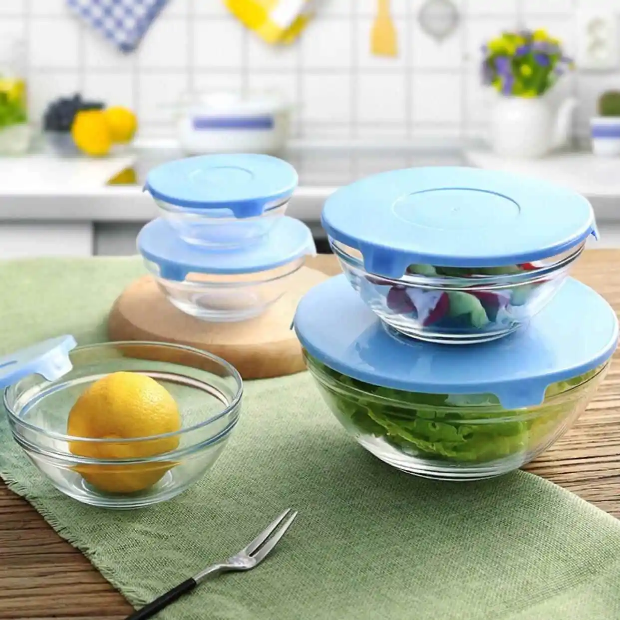 Heat Resistant Glass Cooking Bowl Set of 5 Microwave Se Salad Bowl with Lid Rice Box round Glass Bowl Food Storage Container
Heat Resistant Glass Cooking Bowl Set of 5 Microwave Se Salad Bowl with Lid Rice Box round Glass Bowl Food Storage Container
