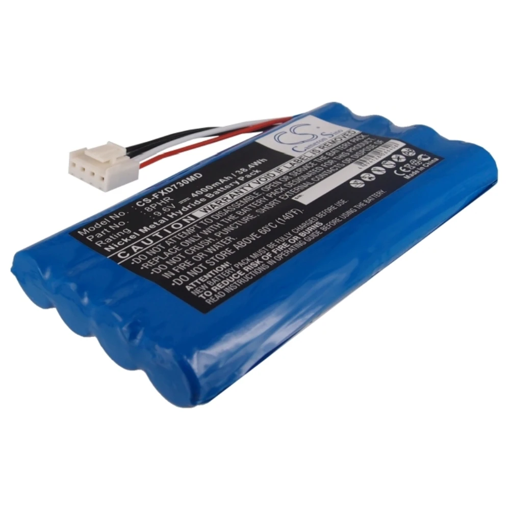 Ni-MH Medical Battery for Fukuda, 9.6V, 4000mAh, Compatible Models: CardiMax FCP-7101, Cardimax FX-7302, FX-7302
Ni-MH Medical Battery for Fukuda, 9.6V, 4000mAh, Compatible Models: CardiMax FCP-7101, Cardimax FX-7302, FX-7302