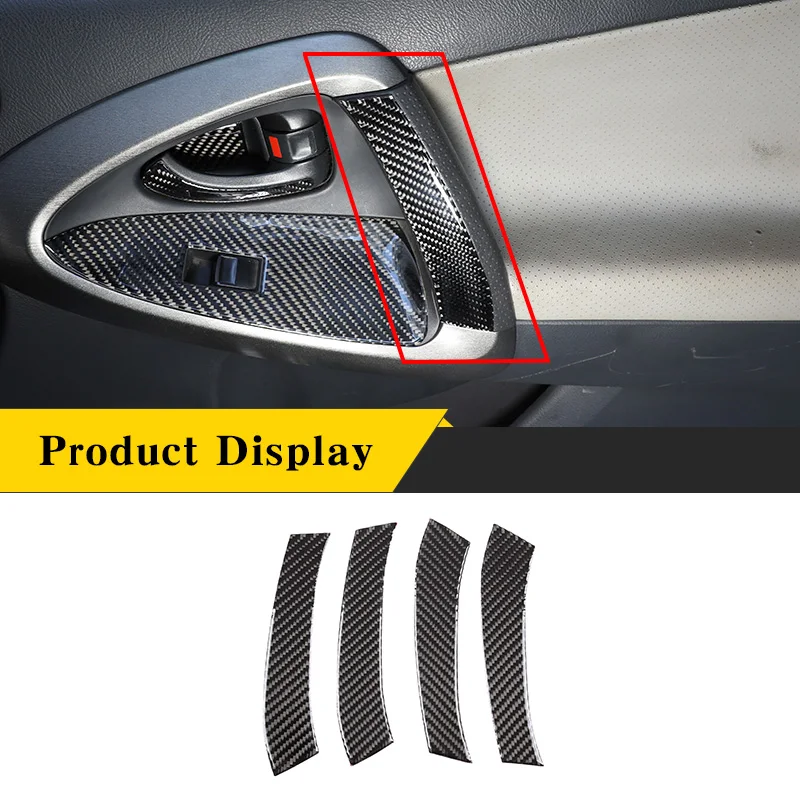 For Toyota RAV4 2006-2012 Real Carbon Fiber (Soft) Auto Inner Handle Decorative Strip Car Interior Modification Accessories
For Toyota RAV4 2006-2012 Real Carbon Fiber (Soft) Auto Inner Handle Decorative Strip Car Interior Modification Accessories