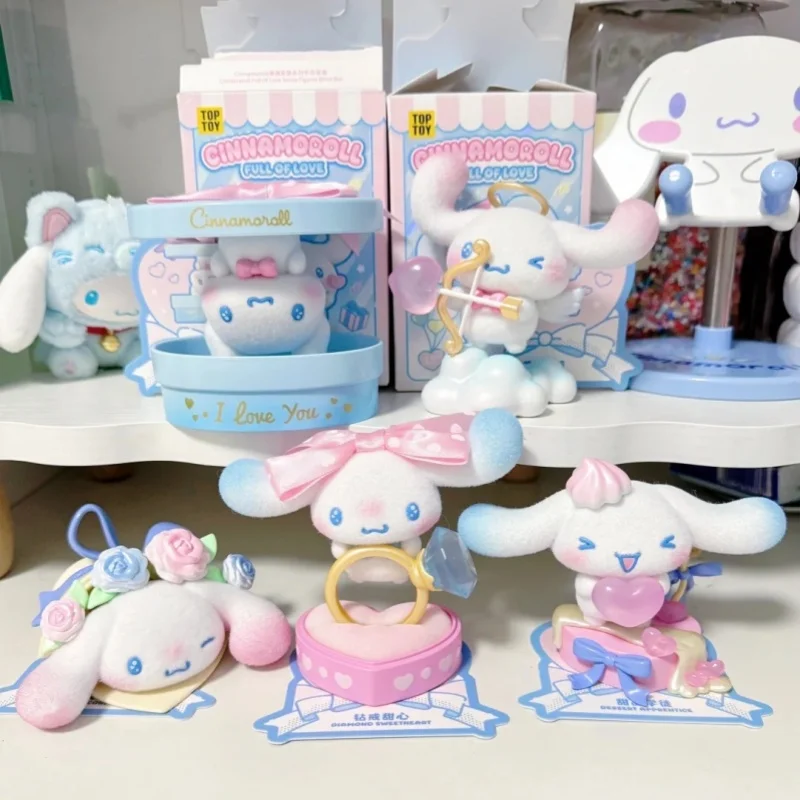 Sanrio Cinnamoroll Blind Box Collectible Figure Love Theme Flocked Desktop Ornament Trendy Toy Holiday Gift For Women
Sanrio Cinnamoroll Blind Box Collectible Figure Love Theme Flocked Desktop Ornament Trendy Toy Holiday Gift For Women