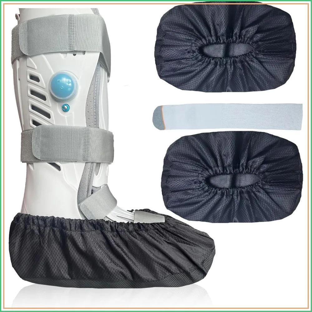 2 Pcs Air Cam Walking Boot Covers, Fracture Medical Cast Boots Shoe Covers for Broken Foot Ankle Recovery, Waterproof Anti-slip Washable (Medium)
2 Pcs Air Cam Walking Boot Covers, Fracture Medical Cast Boots Shoe Covers for Broken Foot Ankle Recovery, Waterproof Anti-slip Washable (Medium)