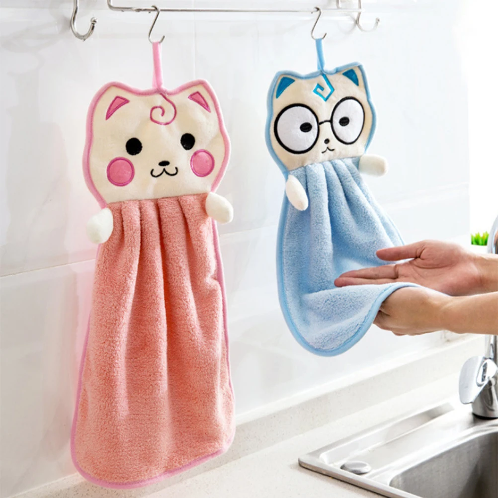 2pcs Absorbent Hand Towels Cat Design Microfiber Cleaning Cloths Kitchen Bathroom Cartoon Pattern Water Absorbing Dish Wash
2pcs Absorbent Hand Towels Cat Design Microfiber Cleaning Cloths Kitchen Bathroom Cartoon Pattern Water Absorbing Dish Wash