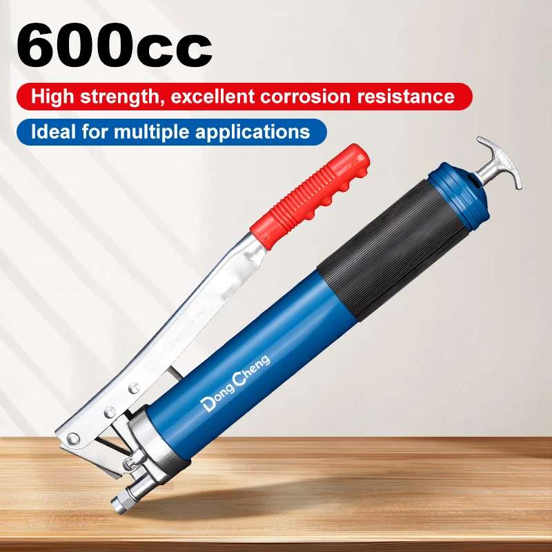 600CC Dual Piston Grease Gun Aluminum Alloy Head High Output Corrosion Resistant Kit w Hose Rigid Pipe Flat Tapered Nozzle Auto
600CC Dual Piston Grease Gun Aluminum Alloy Head High Output Corrosion Resistant Kit w Hose Rigid Pipe Flat Tapered Nozzle Auto