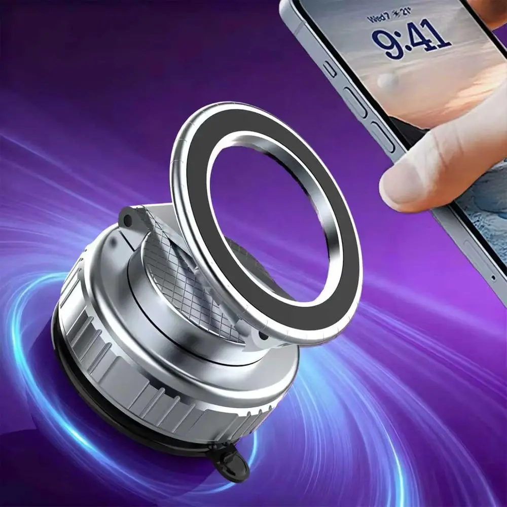 Magnetic Vacuum Car Phone Holder with Strong Suction Cup 360° Adjustable Foldable Phone Mount Portable Phone Holders for Your Ca
Magnetic Vacuum Car Phone Holder with Strong Suction Cup 360° Adjustable Foldable Phone Mount Portable Phone Holders for Your Ca
