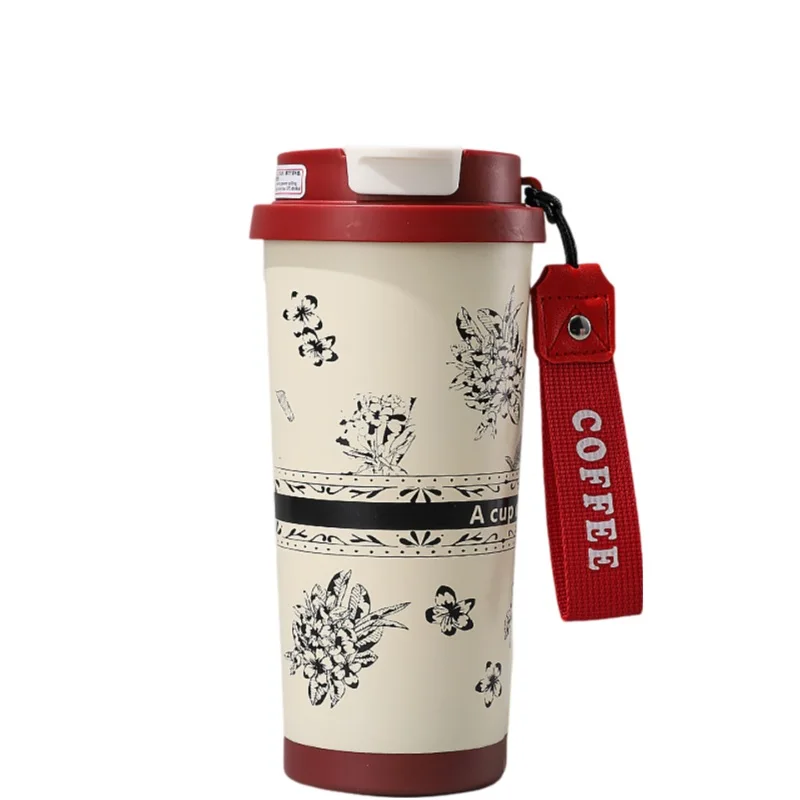 Coffee Tumbler Portable Drink Container Stainless Steel Mug Temperature Retention Up To 6 Hours 18 Oz Capacity
Coffee Tumbler Portable Drink Container Stainless Steel Mug Temperature Retention Up To 6 Hours 18 Oz Capacity