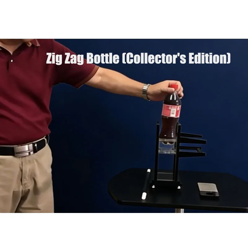 Zig Zag Bottle (Collector's Edition) Magic Tricks Tri-Section Bottle Magic Magician Stage Illusions Gimmicks Mentalism Prop
Zig Zag Bottle (Collector's Edition) Magic Tricks Tri-Section Bottle Magic Magician Stage Illusions Gimmicks Mentalism Prop