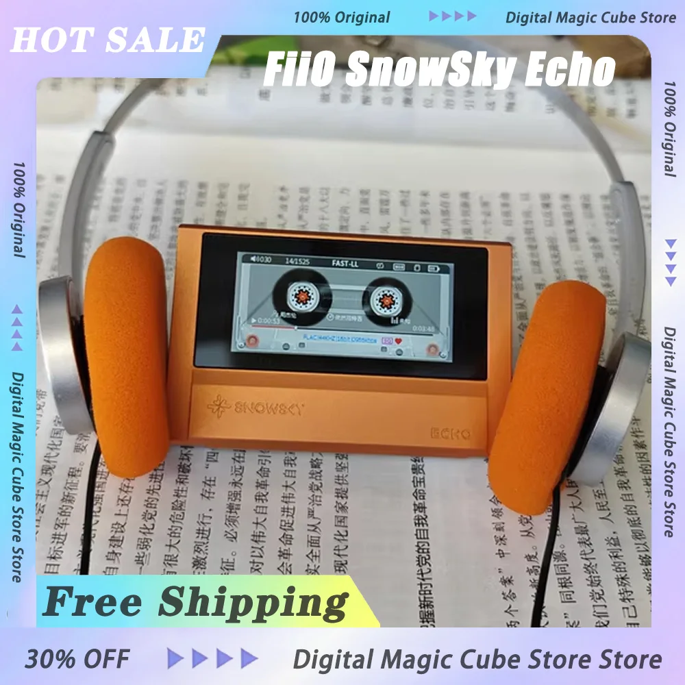 FiiO SnowSky Echo HiFi Potale MP3 Bluetooth Pure Music Player Walkman 15Hours Playback 3.5mm 4.4mm Headphones Output Walkman
FiiO SnowSky Echo HiFi Potale MP3 Bluetooth Pure Music Player Walkman 15Hours Playback 3.5mm 4.4mm Headphones Output Walkman