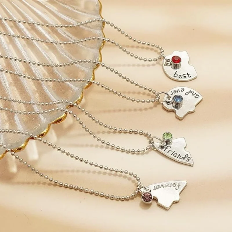 Friendship necklace, multi person necklace, y2k style, good friend necklace, women's patchwork, sweet love surprise small gift
Friendship necklace, multi person necklace, y2k style, good friend necklace, women's patchwork, sweet love surprise small gift