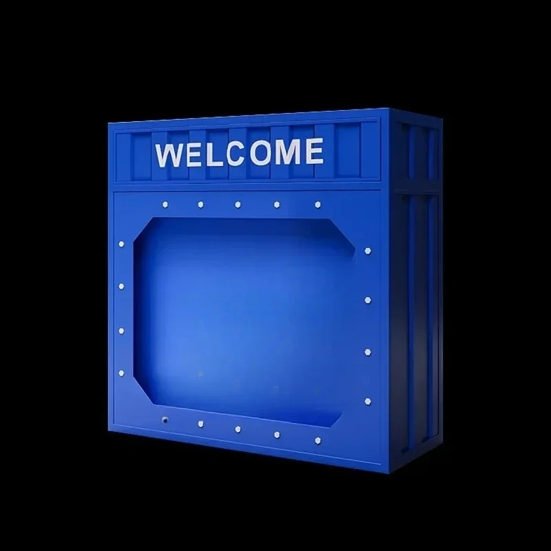 Industrial style retro wrought iron bar Catering shop Cashier Welcome service Reception
Industrial style retro wrought iron bar Catering shop Cashier Welcome service Reception