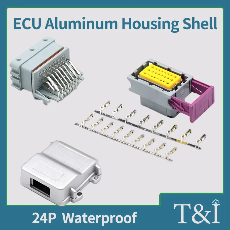 24Pin ECU Aluminum Housing Shell Aluminum Shell Of Connector Automobile Computer Board Electronic Control Unit System Shell
24Pin ECU Aluminum Housing Shell Aluminum Shell Of Connector Automobile Computer Board Electronic Control Unit System Shell