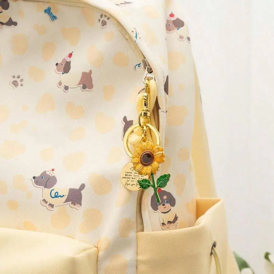 Sunflower Keychain Bag Charm For Women Car Keys Cute Gift Birthday Christmas
Sunflower Keychain Bag Charm For Women Car Keys Cute Gift Birthday Christmas