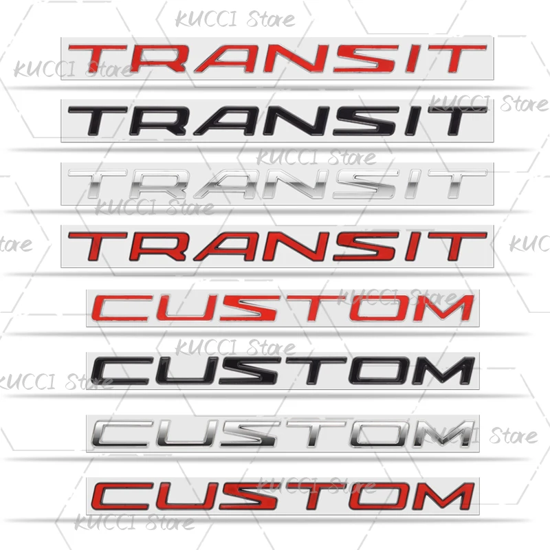 3D Car Sticker For Transit Custom Logo Lettering Tourneo Tuning Van V348 Metal Emblem Badge Decals Decorative Accessories
3D Car Sticker For Transit Custom Logo Lettering Tourneo Tuning Van V348 Metal Emblem Badge Decals Decorative Accessories