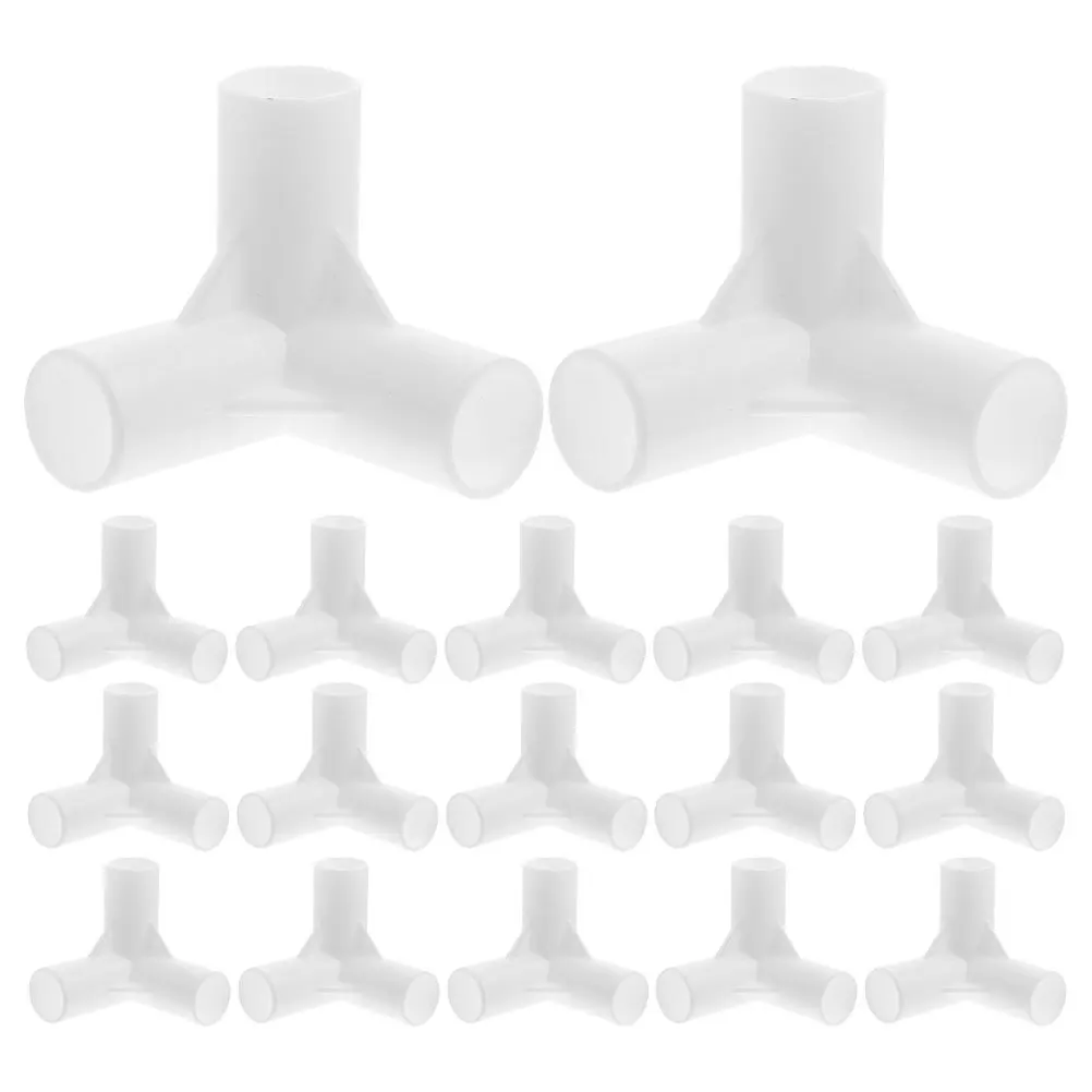 30Pcs Canopy Tent Parts Fittings for Frame Connection 3 Way Elbow Connector Reusable Lightweight Outdoor Shelter DIY Support Kit
30Pcs Canopy Tent Parts Fittings for Frame Connection 3 Way Elbow Connector Reusable Lightweight Outdoor Shelter DIY Support Kit
