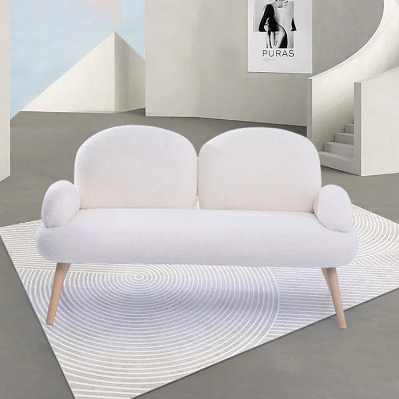 Minimalist Relax Sofa Velvet Stretch Soft Loveseat Sofa White Ultralight Reading Ergonomic Soft Canape Chaises Salon Furniture
Minimalist Relax Sofa Velvet Stretch Soft Loveseat Sofa White Ultralight Reading Ergonomic Soft Canape Chaises Salon Furniture