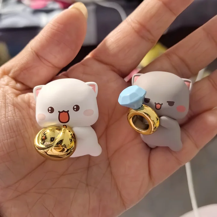 Коллекционная фигурка Mitao Cat Peach и Goma из серии Sweet Mini Universe, аниме-фигурка, игрушка-сюрприз, таинственная коробка, подарок
Коллекционная фигурка Mitao Cat Peach и Goma из серии Sweet Mini Universe, аниме-фигурка, игрушка-сюрприз, таинственная коробка, подарок