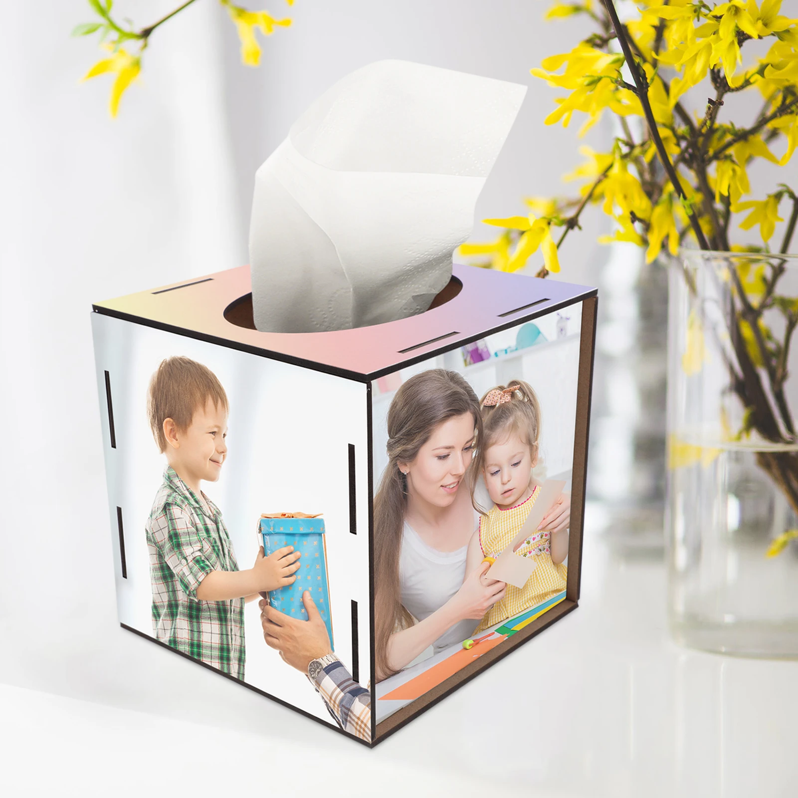 Heat Transfer Tissue Box Modern Napkin Organizer for Home Office Paper Towel Container Living Room Bedroom
Heat Transfer Tissue Box Modern Napkin Organizer for Home Office Paper Towel Container Living Room Bedroom