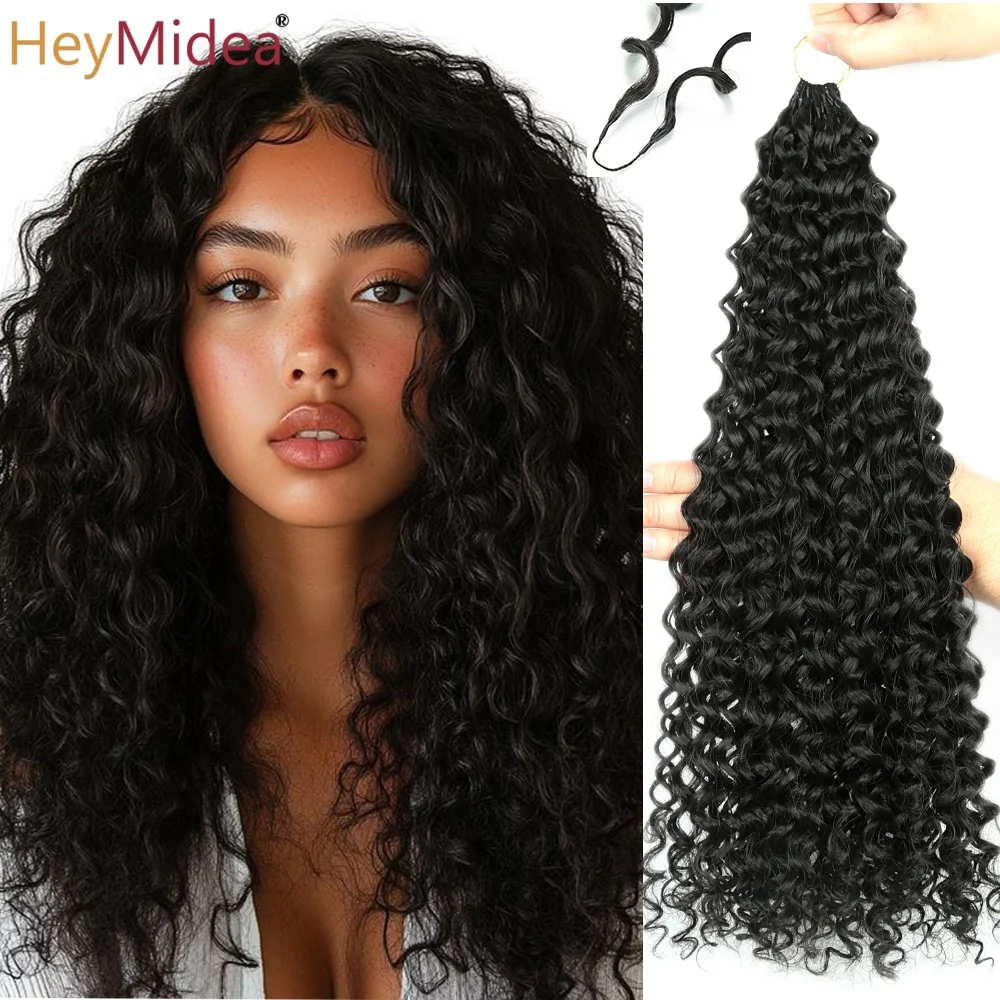 16Inch Water Wave Invisible Knotless Synthetic Feather Hair Extensions Soft Pre Separated Curly Miracle Knots Braids For Women
16Inch Water Wave Invisible Knotless Synthetic Feather Hair Extensions Soft Pre Separated Curly Miracle Knots Braids For Women