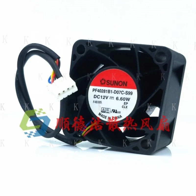 C 1 шт. для SUNON PF40281B1-D07C-S99 12 В 6,60 Вт 4 см 4028 серверный вентилятор
C 1 шт. для SUNON PF40281B1-D07C-S99 12 В 6,60 Вт 4 см 4028 серверный вентилятор