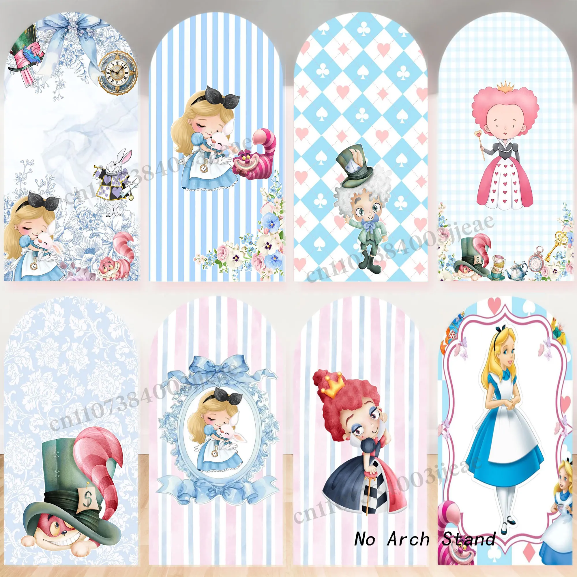 Alice in Wonderland Arch Background Covers Queen of Hearts Cheshire Cat Photo Backdrop Girls Birthday Decor Baby Shower Banner
Alice in Wonderland Arch Background Covers Queen of Hearts Cheshire Cat Photo Backdrop Girls Birthday Decor Baby Shower Banner