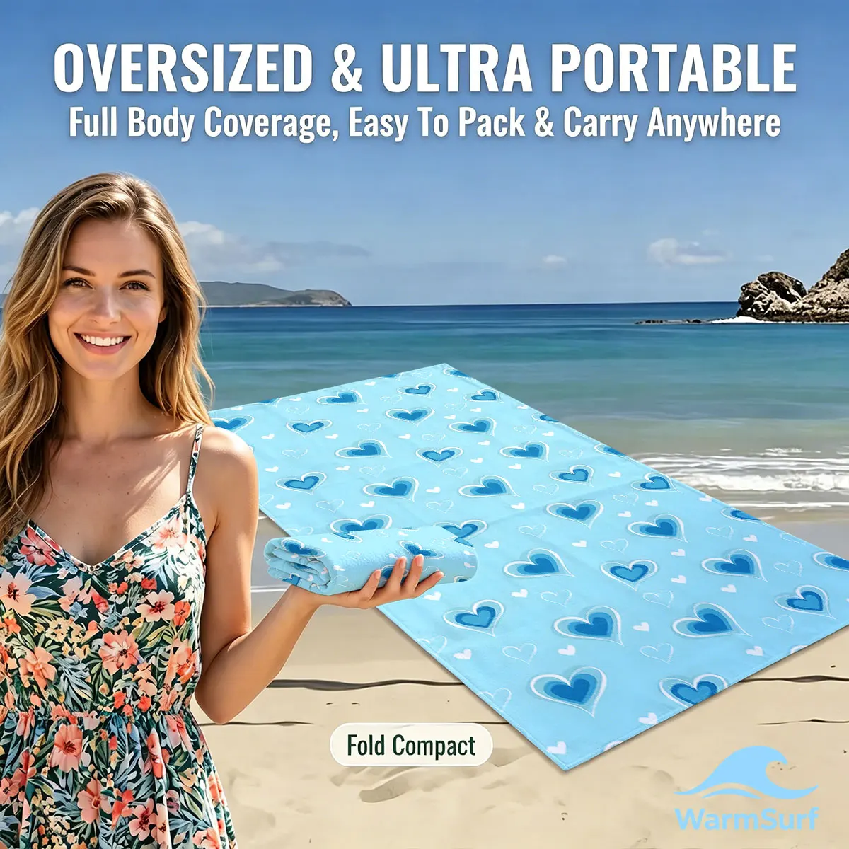 Sky Blue Layer Hearts Luxury Beach Towels Crafted from Combed Cotton Plush and Absorbent Beach Towel or Pool Towels
Sky Blue Layer Hearts Luxury Beach Towels Crafted from Combed Cotton Plush and Absorbent Beach Towel or Pool Towels