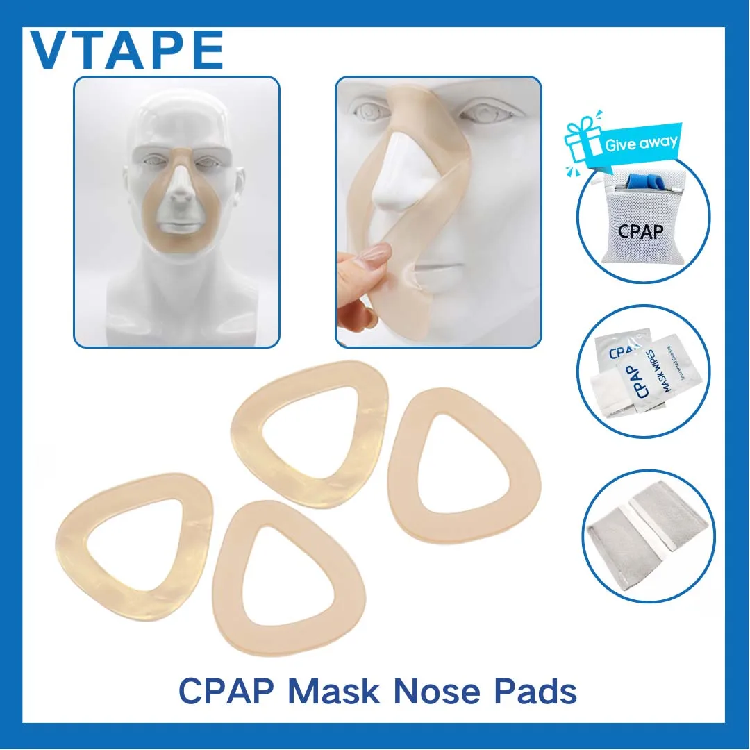 4 Pcs Cpap Small Mask Liners - CPAP Nose Pads - Reduce Air Leaks and Painful Blisters,Comfort Nose Pad for Small Masks
4 Pcs Cpap Small Mask Liners - CPAP Nose Pads - Reduce Air Leaks and Painful Blisters,Comfort Nose Pad for Small Masks