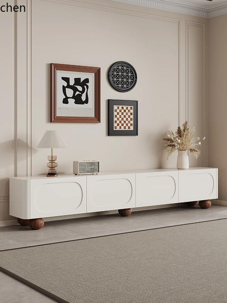QZT solid wood paint living room floor coffee table TV cabinet combination
QZT solid wood paint living room floor coffee table TV cabinet combination