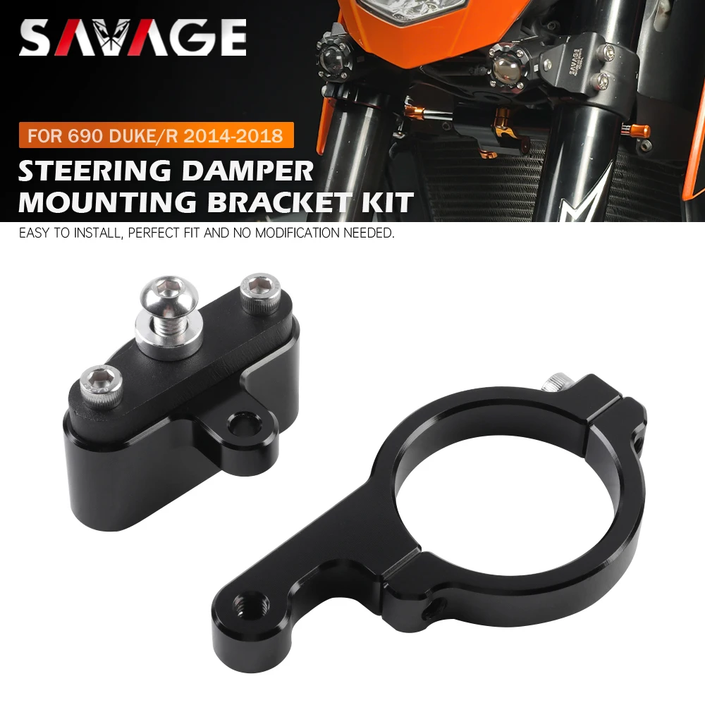 For 690 Duke/R 2014-2018 Steering Damper Mount Bracket Motorcycle Linear Steering Stabilizer Reverse Safety Adapter 690Duke 2013
For 690 Duke/R 2014-2018 Steering Damper Mount Bracket Motorcycle Linear Steering Stabilizer Reverse Safety Adapter 690Duke 2013
