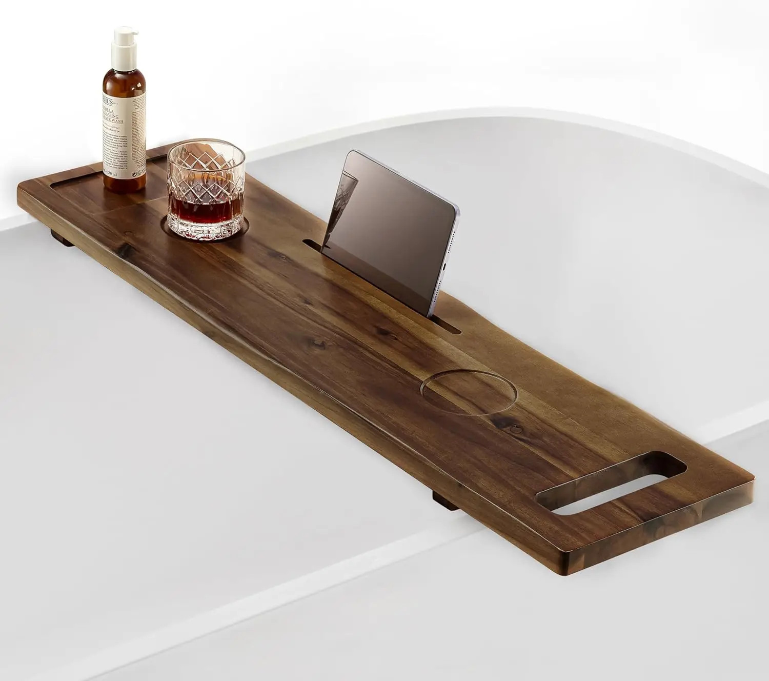 Acacia Bathtub Tray Caddy with Adjustable Legs - Bath Tub Tray for Freestanding Tubs - 39x9.75 Inch Large Wooden Anti-Ti
Acacia Bathtub Tray Caddy with Adjustable Legs - Bath Tub Tray for Freestanding Tubs - 39x9.75 Inch Large Wooden Anti-Ti