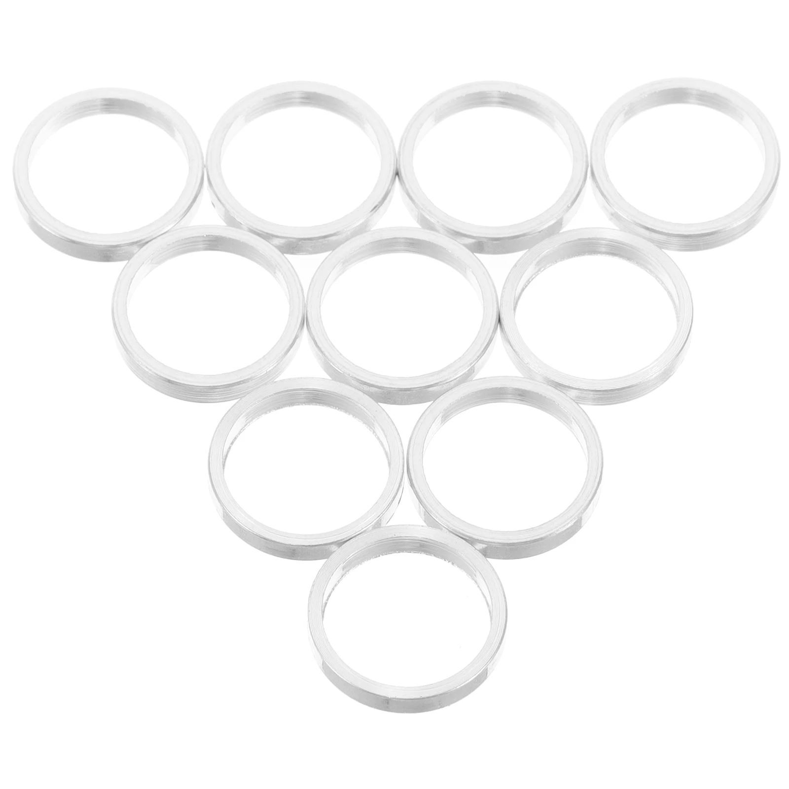 10 Pcs Bicycle Screw Washer Front Fork Chain Washers Bike Headset Spacer Cup Spacers Single Double Chainring Conversion Durable
10 Pcs Bicycle Screw Washer Front Fork Chain Washers Bike Headset Spacer Cup Spacers Single Double Chainring Conversion Durable