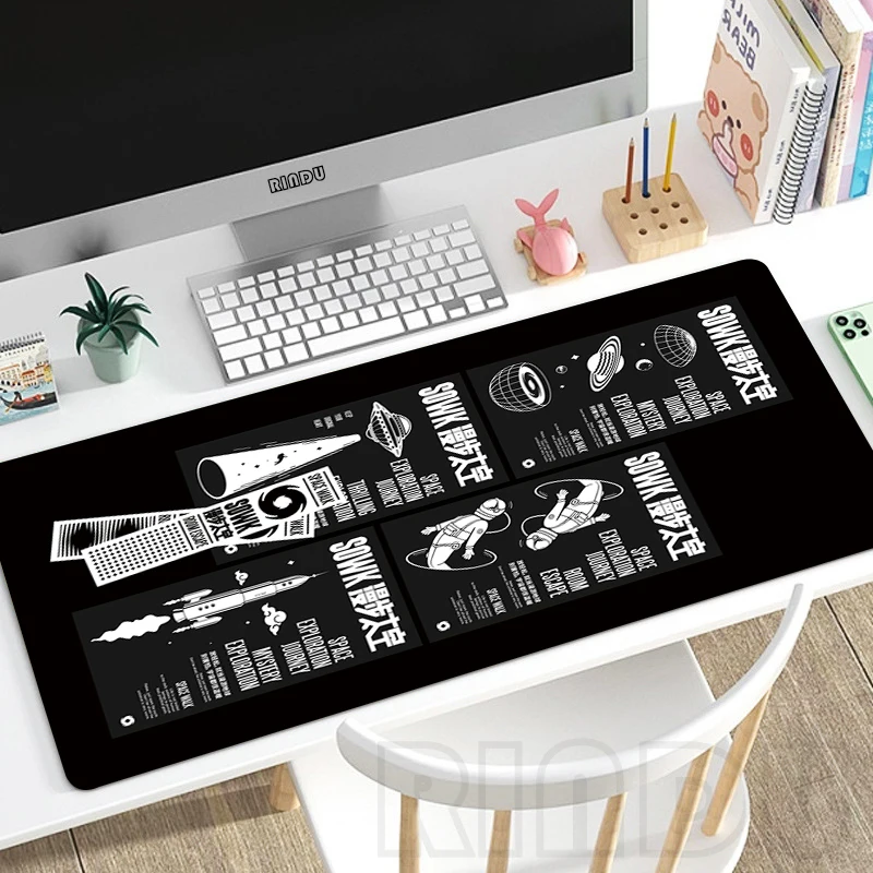 Minimalist Large Desk Pads 100x50cm Big Computer Mousepads Black Gaming Mousepad Big Keyboard Mats Gamer Mouse Pad Desk Mat
Minimalist Large Desk Pads 100x50cm Big Computer Mousepads Black Gaming Mousepad Big Keyboard Mats Gamer Mouse Pad Desk Mat