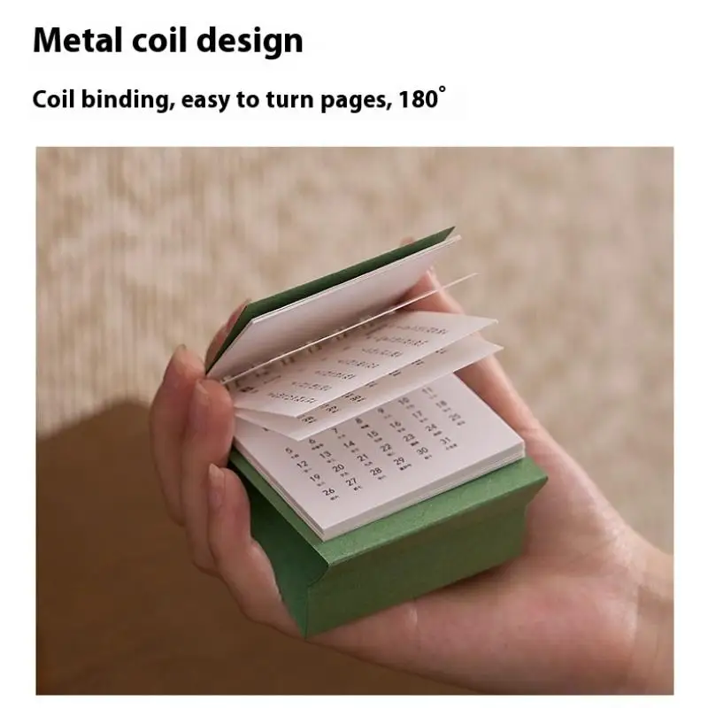 Мини-настольный календарь 2026, небольшой стоячий флип-еженедельник, креативный календарь-планировщик для ежедневного планирования расписания
Мини-настольный календарь 2026, небольшой стоячий флип-еженедельник, креативный календарь-планировщик для ежедневного планирования расписания