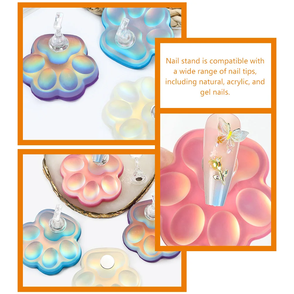 Nail Art Cat Paw Stand Holder for Acrylic Gel French 3D Tips Practice Display Press on Nails Accessories Nail Stand
Nail Art Cat Paw Stand Holder for Acrylic Gel French 3D Tips Practice Display Press on Nails Accessories Nail Stand
