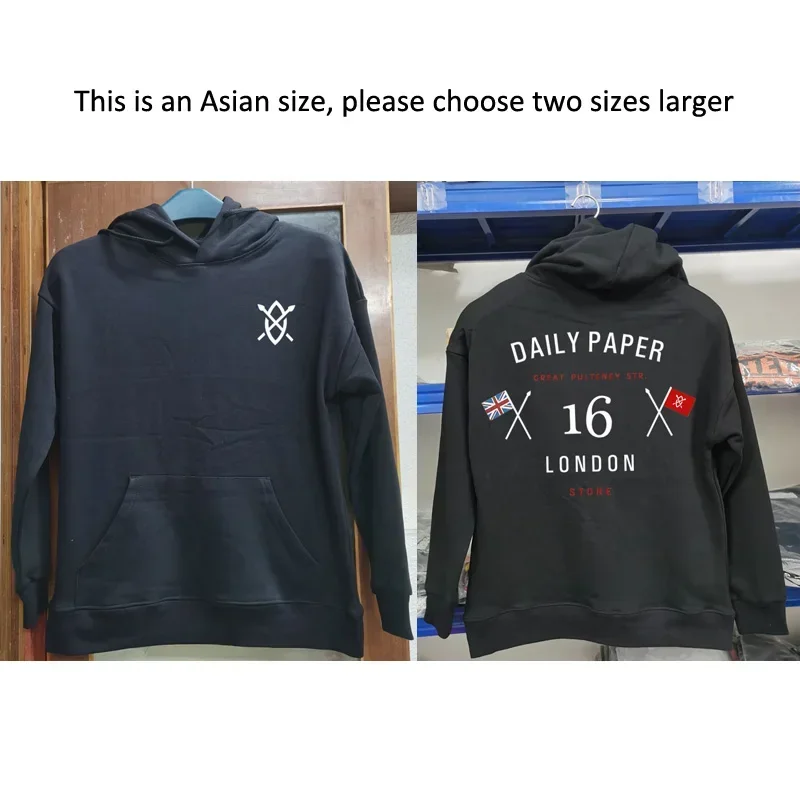 Autumn and Winter New Daily Paper Hoodie High Quality Alphabet Printed Pullover Women's Couple Daily Paper Sweatshirt
Autumn and Winter New Daily Paper Hoodie High Quality Alphabet Printed Pullover Women's Couple Daily Paper Sweatshirt