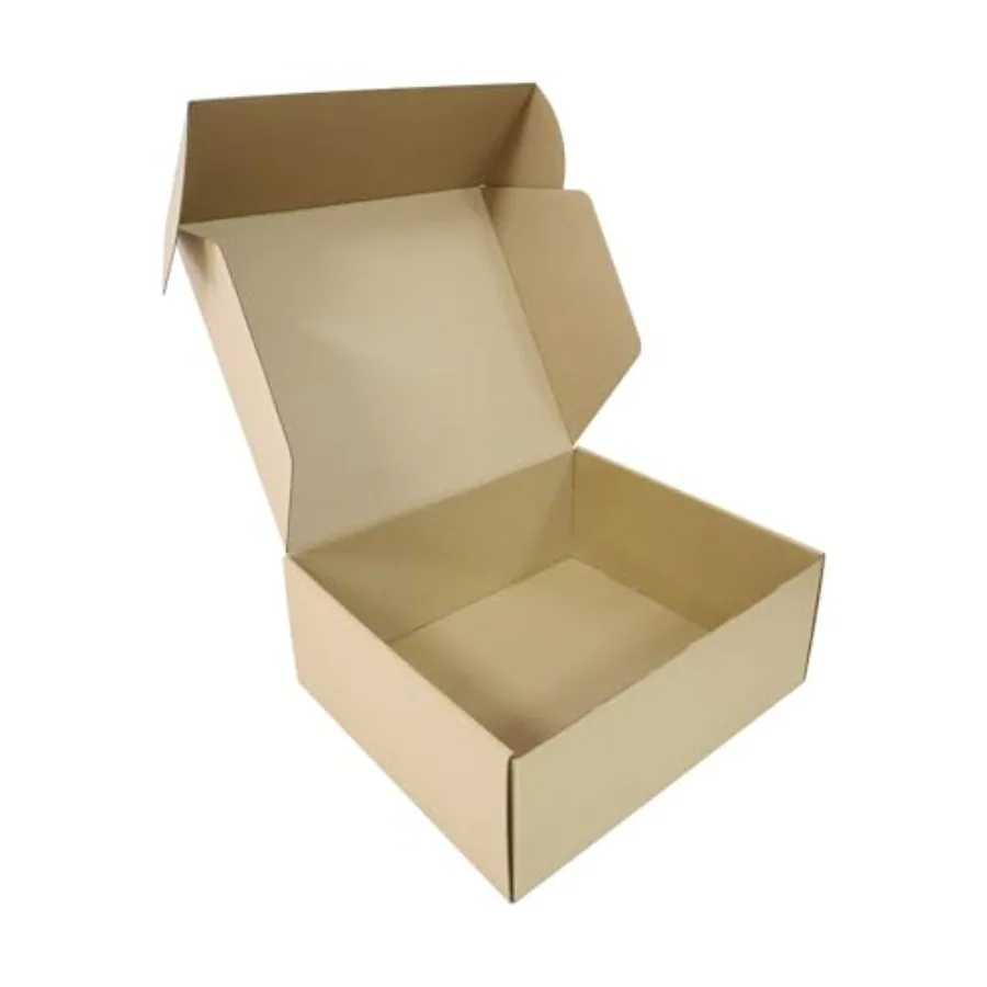 13x11x5 Inch pack of 18 shipping boxes, Brown Corrugated Cardboard Mailer Box for small Business packaging supplies, packing an
13x11x5 Inch pack of 18 shipping boxes, Brown Corrugated Cardboard Mailer Box for small Business packaging supplies, packing an