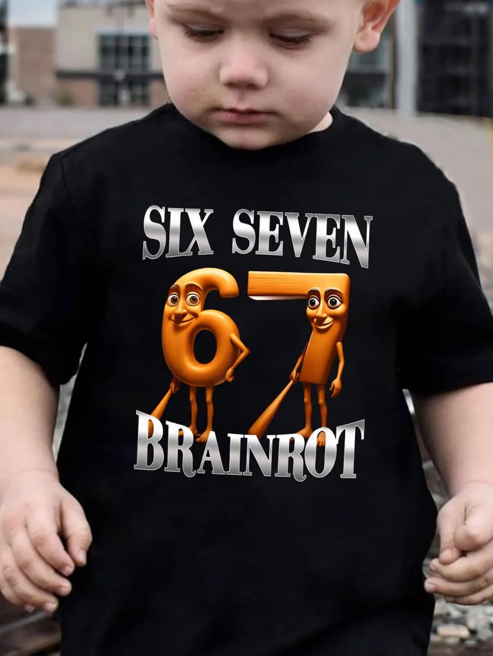 Six Seven Italian Brainrot 67 T-Shirt for Kids Summer Short Sleeve Tee Tungtung Brainrot Cartoon Children Tees Tops Boys Clothes
Six Seven Italian Brainrot 67 T-Shirt for Kids Summer Short Sleeve Tee Tungtung Brainrot Cartoon Children Tees Tops Boys Clothes