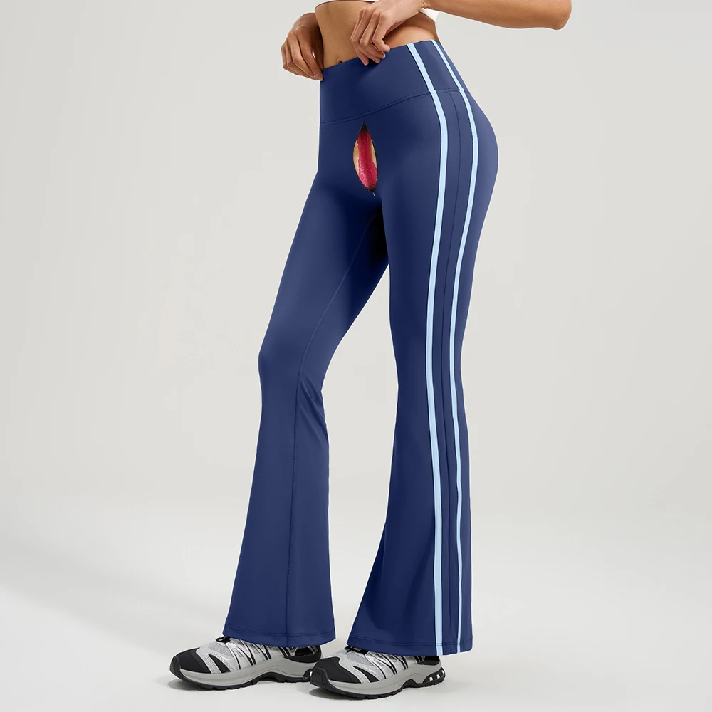 Брюки для йоги с открытой промежностью и высокой талией на молнии, женские спортивные расклешенные леггинсы для тренировок, брюки для фитнеса, большие размеры, спортивные брюки
Брюки для йоги с открытой промежностью и высокой талией на молнии, женские спортивные расклешенные леггинсы для тренировок, брюки для фитнеса, большие размеры, спортивные брюки