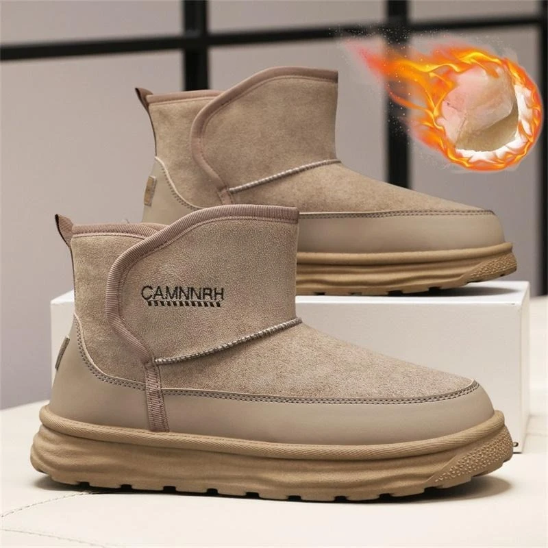 2025 New Winter Men Boots Fur Warm Men's Snow Shoes Non-Slip Plush Sneakers Vintage Style Comfortable Outdoor Snow Ankle Boots
2025 New Winter Men Boots Fur Warm Men's Snow Shoes Non-Slip Plush Sneakers Vintage Style Comfortable Outdoor Snow Ankle Boots