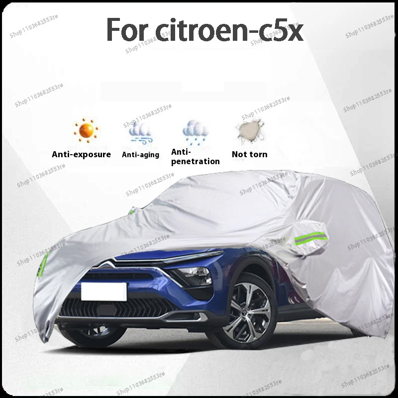 For Citroen C5X Fit Car Cover - Waterproof, Dustproof, Sunshade (UV), Snowproof | Silve Full Cover with All-Day Protection
For Citroen C5X Fit Car Cover - Waterproof, Dustproof, Sunshade (UV), Snowproof | Silve Full Cover with All-Day Protection