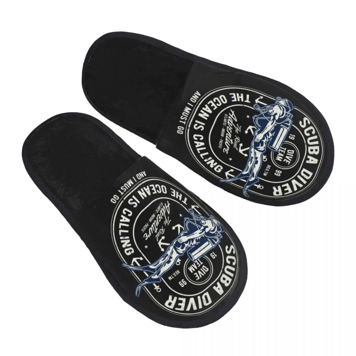 Scuba Diver The Ocean Is Calling Guest Slippers for Spa Women Custom Print Dive Diver House Slipper
Scuba Diver The Ocean Is Calling Guest Slippers for Spa Women Custom Print Dive Diver House Slipper